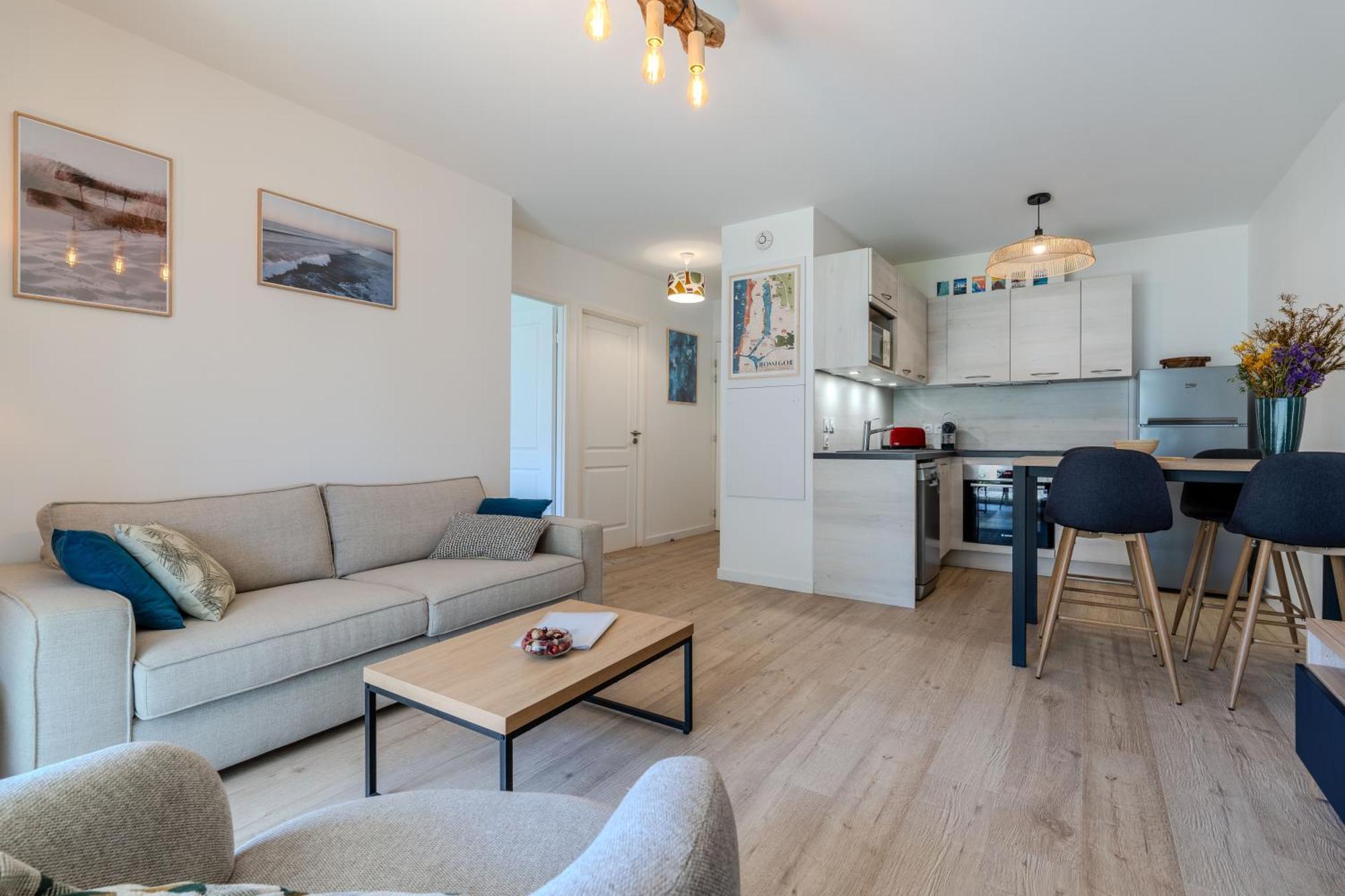 Atlantic Selection - Le Duna - Ambiance Zen Avec Terrasse & Parking Capbreton Exterior photo